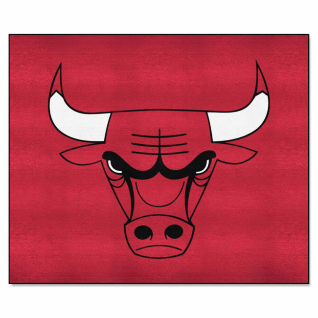 Chicago Bulls Tailgater Rug - 5ft. x 6ft. Bull Head Primary Logo