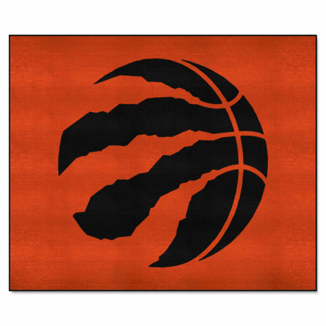 Toronto Raptors Tailgater Rug - 5ft. x 6ft. Clawed Basketball Primary Logo