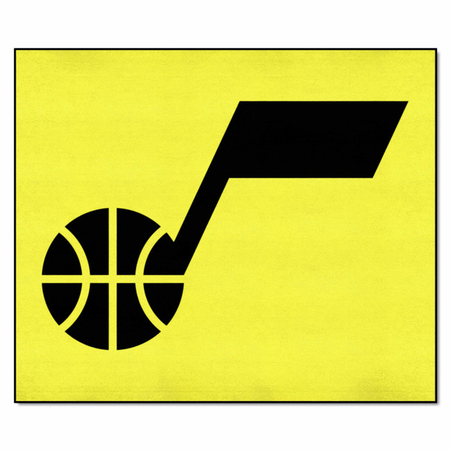 Utah Jazz Tailgater Rug - 5ft. x 6ft. Music Note Primary Logo