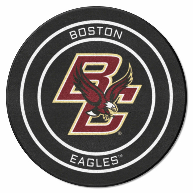Boston College Eagles Hockey Puck Rug - 27in. Diameter