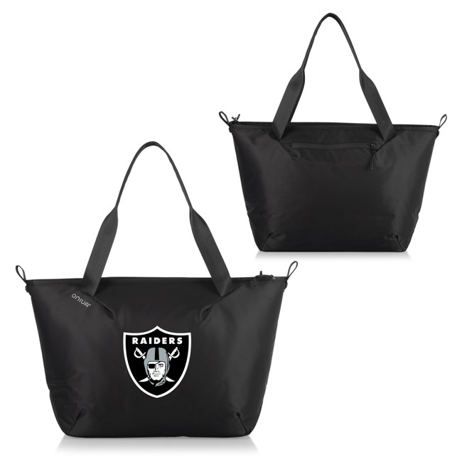 Las Vegas Raiders Tarana Cooler Tote Bag, (Carbon Black)