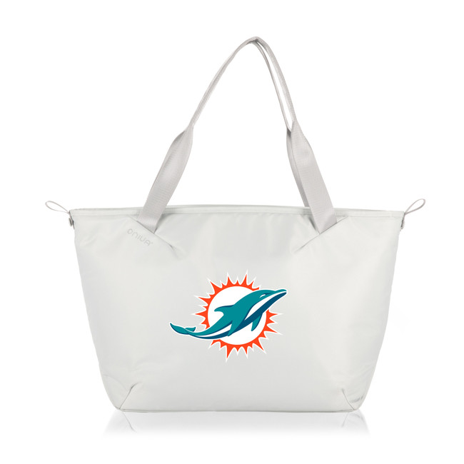 Miami Dolphins Tarana Cooler Tote Bag, (Halo Gray)