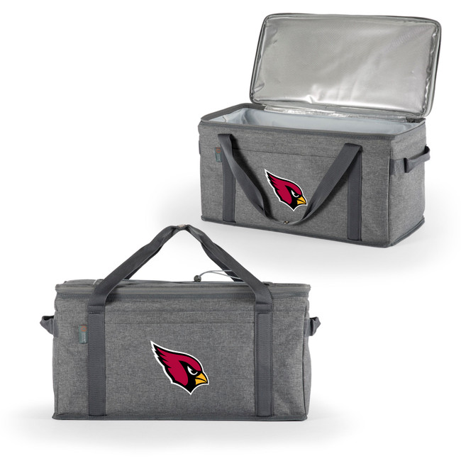 Arizona Cardinals 64 Can Collapsible Cooler, (Heathered Gray)