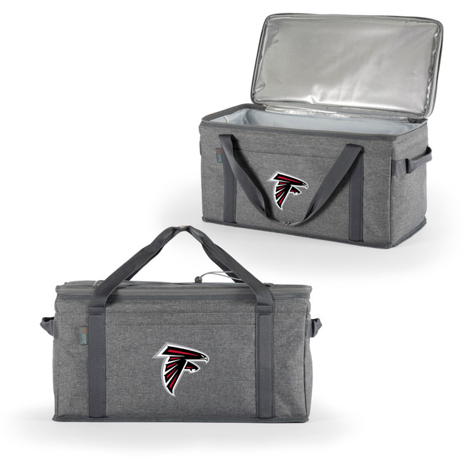 Atlanta Falcons 64 Can Collapsible Cooler, (Heathered Gray)