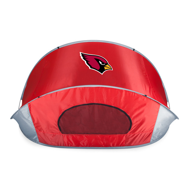 Arizona Cardinals Manta Portable Beach Tent, (Red with Gray Accents)