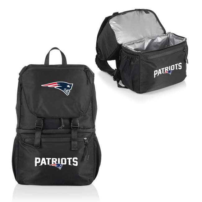 New England Patriots Tarana Backpack Cooler, (Carbon Black)