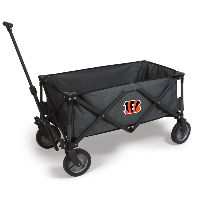 Cincinnati Bengals Adventure Wagon Portable Utility Wagon, (Dark Gray)