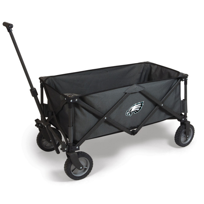 Philadelphia Eagles Adventure Wagon Portable Utility Wagon, (Dark Gray)