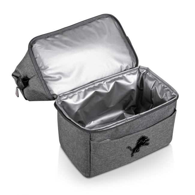 Detroit Lions Urban Lunch Bag Cooler, (Gray with Black Accents)