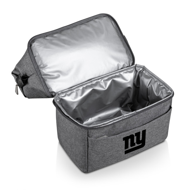 New York Giants Urban Lunch Bag Cooler, (Gray with Black Accents)
