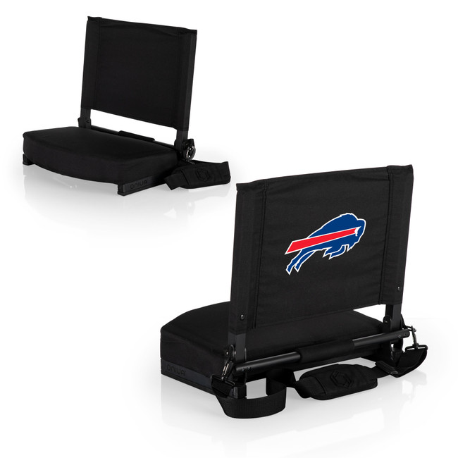 Buffalo Bills Gridiron Stadium Seat, (Black)