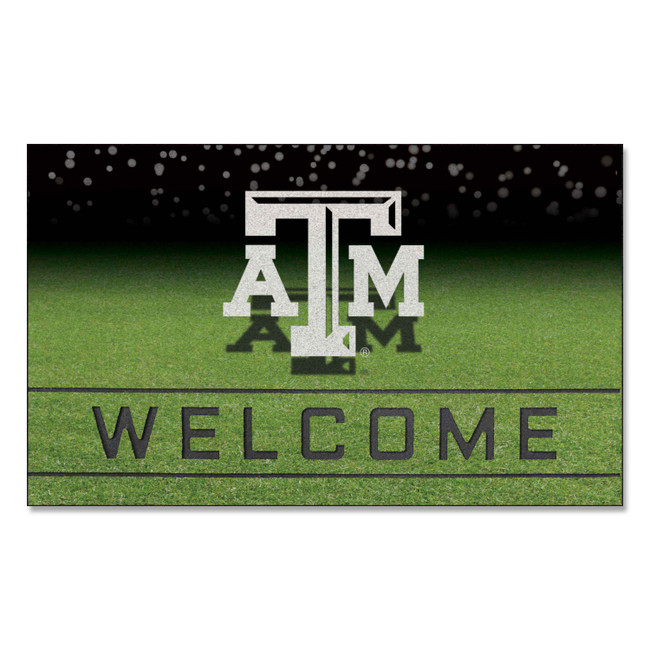 Texas A&M Aggies Crumb Rubber Door Mat - 18in. x 30in. TAM Primary Logo