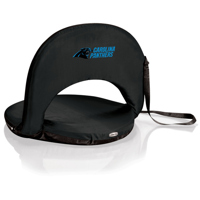 Carolina Panthers Oniva Portable Reclining Seat, (Black)