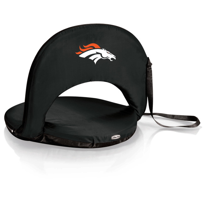 Denver Broncos Oniva Portable Reclining Seat, (Black)