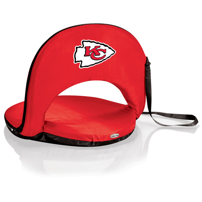 Kansas City Chiefs Oniva Portable Reclining Seat, (Red)
