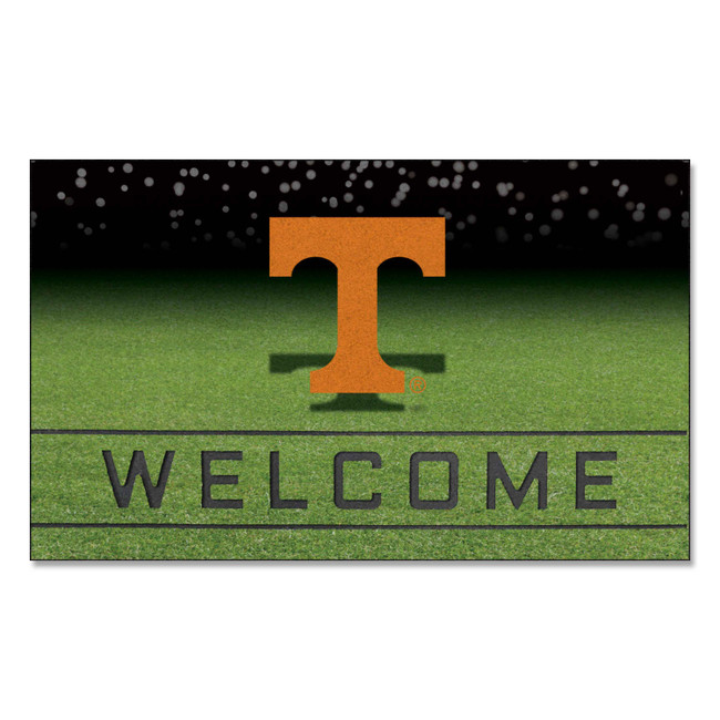 Tennessee Volunteers Crumb Rubber Door Mat - 18in. x 30in. T Primary Logo
