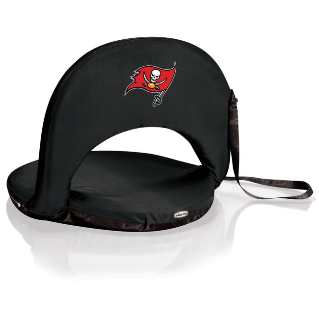 Tampa Bay Buccaneers Oniva Portable Reclining Seat, (Black)