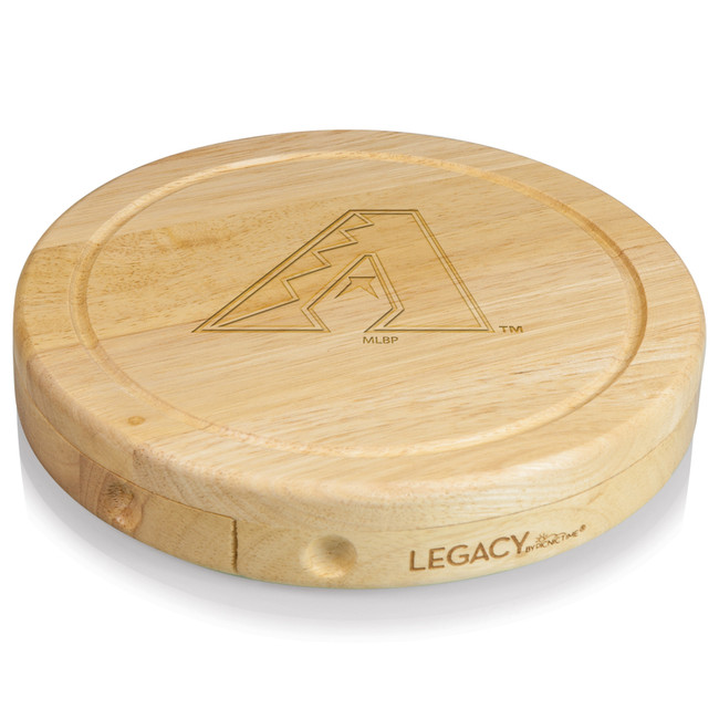 Arizona Diamondbacks Brie Cheese Cutting Board & Tools Set (Parawood)