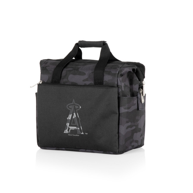 Los Angeles Angels On The Go Lunch Bag Cooler (Black Camo)