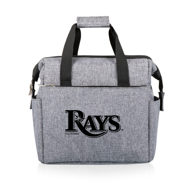 Tampa Bay Rays On The Go Lunch Bag Cooler (Heathered Gray)