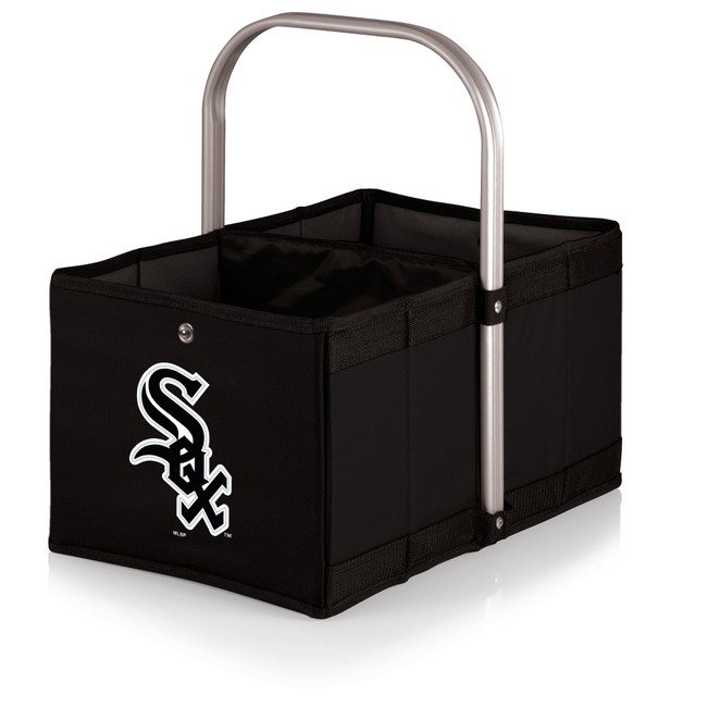 Chicago White Sox Urban Basket Collapsible Tote (Black)