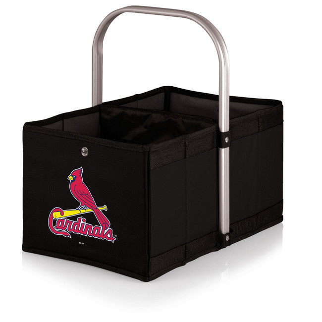 St. Louis Cardinals Urban Basket Collapsible Tote (Black)