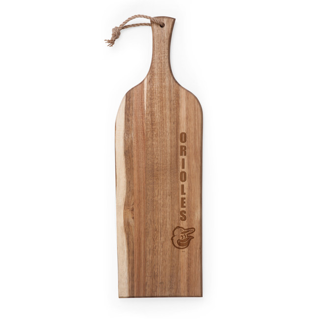 Baltimore Orioles Artisan 24" Acacia Charcuterie Board (Acacia Wood)