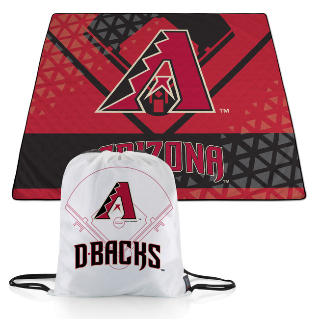 Arizona Diamondbacks Impresa Picnic Blanket (Black & White)