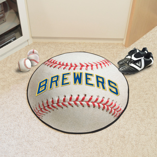 Retro Collection - 1970 Milwaukee Brewers Baseball Mat