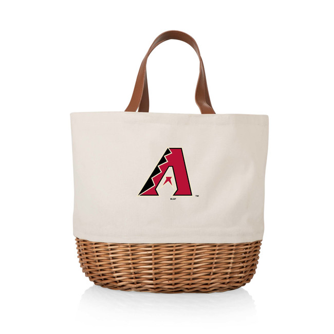 Arizona Diamondbacks Promenade Picnic Basket (Beige Canvas)