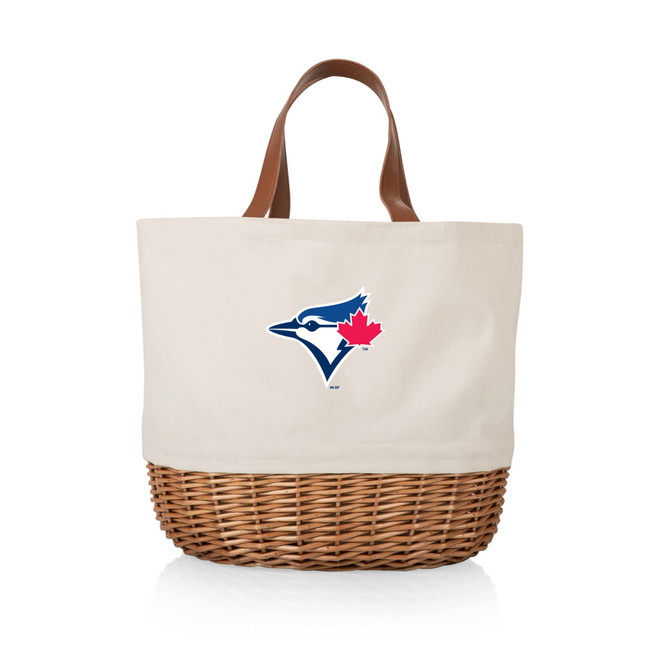Toronto Blue Jays Promenade Picnic Basket (Beige Canvas)