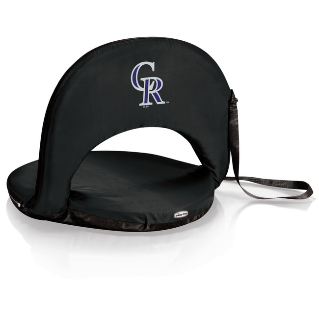 Colorado Rockies Oniva Portable Reclining Seat (Black)