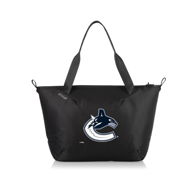 Vancouver Canucks Tarana Cooler Tote Bag, (Carbon Black)