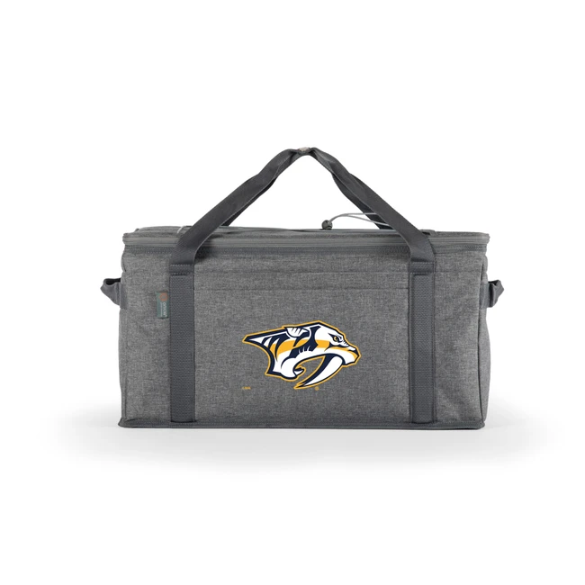 Nashville Predators 64 Can Collapsible Cooler, (Heathered Gray)