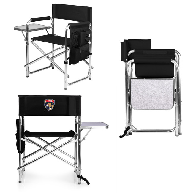 Florida Panthers Sports Chair, (Black)