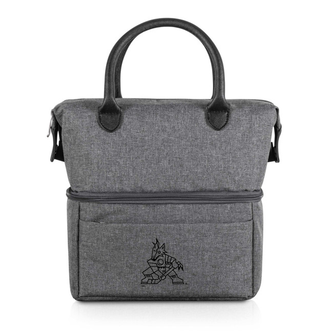 Arizona Coyotes Urban Lunch Bag Cooler, (Gray with Black Accents)
