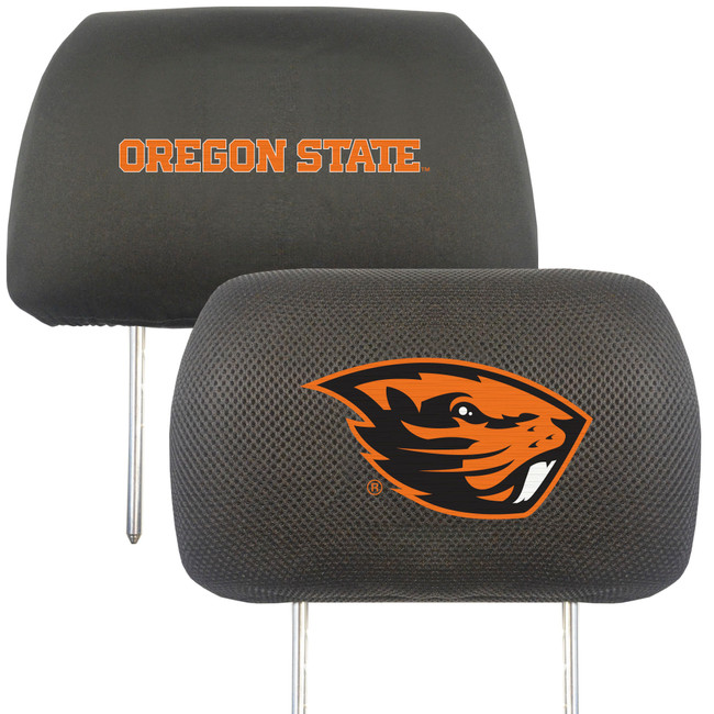 Oregon State Beavers Embroidered Head Rest Cover Set - 2 Pieces