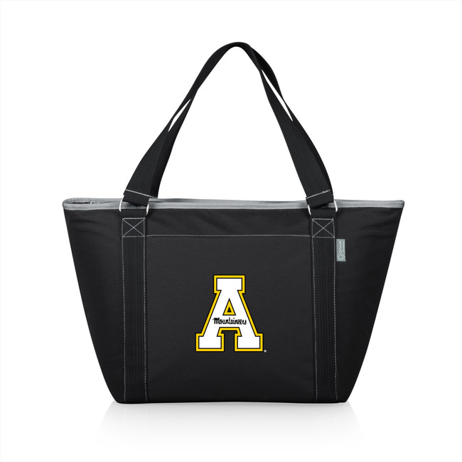 App State Mountaineers Topanga Cooler Tote Bag, (Black)