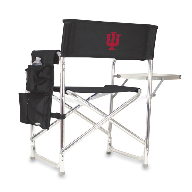 Indiana Hoosiers Sports Chair, (Black)