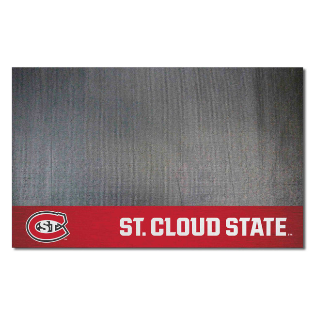 St. Cloud State Huskies Vinyl Grill Mat - 26in. x 42in.
