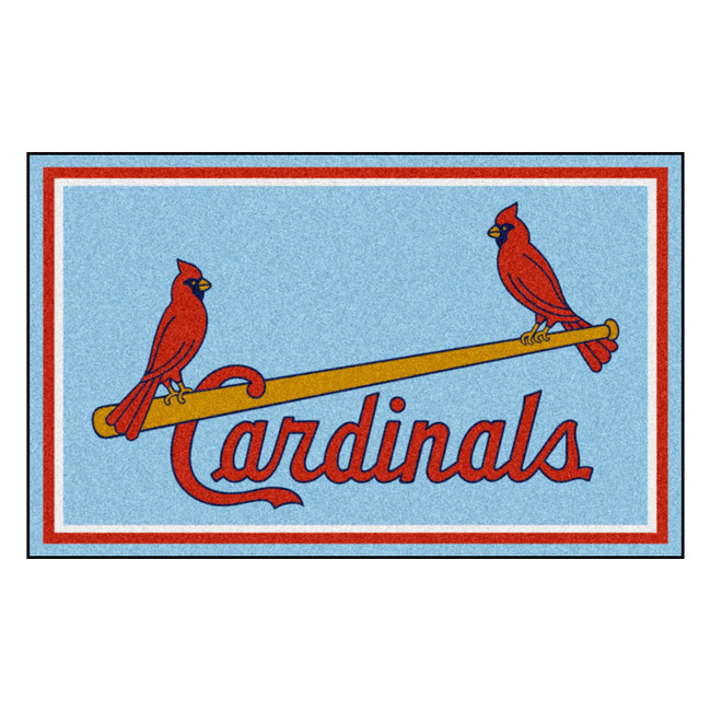 Retro Collection - 1976 St. Louis Cardinals 4x6 Rug