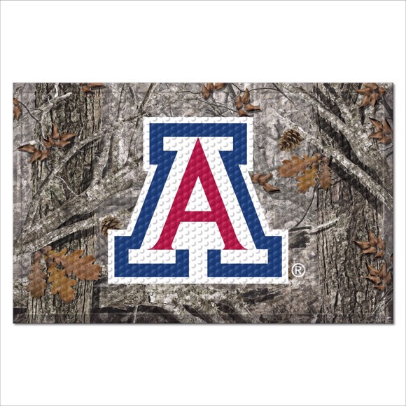 Arizona Wildcats Rubber Scraper Door Mat