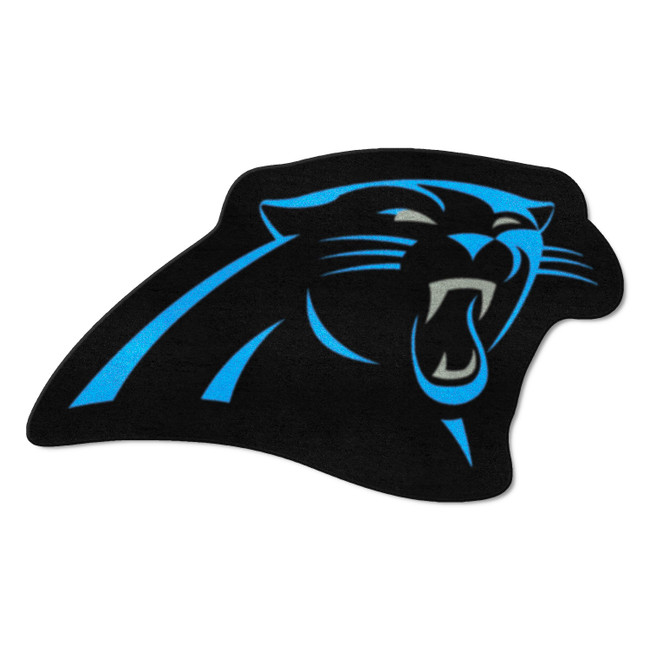 Carolina Panthers Mascot Mat Panther Primary Logo Black