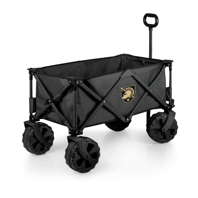 Army Black Knights Adventure Wagon Elite All-Terrain Portable Utility Wagon, (Dark Gray)