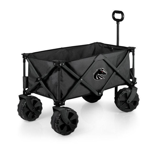 Boise State Broncos Adventure Wagon Elite All-Terrain Portable Utility Wagon, (Dark Gray)