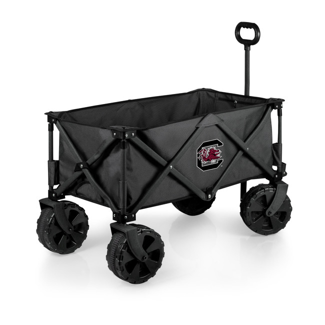 South Carolina Gamecocks Adventure Wagon Elite All-Terrain Portable Utility Wagon, (Dark Gray)