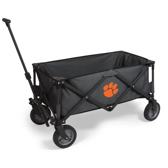 Clemson Tigers Adventure Wagon Portable Utility Wagon, (Dark Gray)