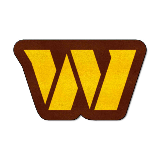 Washington Commanders Mascot Mat Circular Primary Logo Maroon