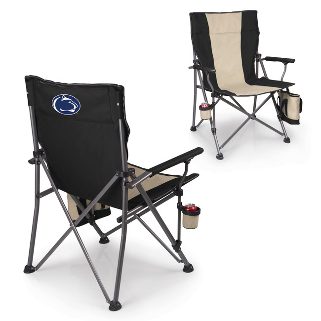 Penn State Nittany Lions Big Bear XXL Camping Chair with Cooler, (Black)