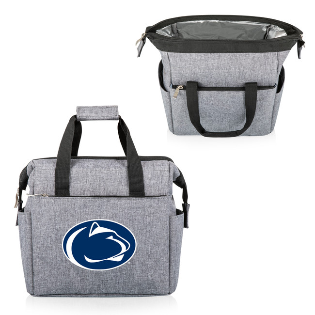 Penn State Nittany Lions On The Go Lunch Bag Cooler, (Heathered Gray)